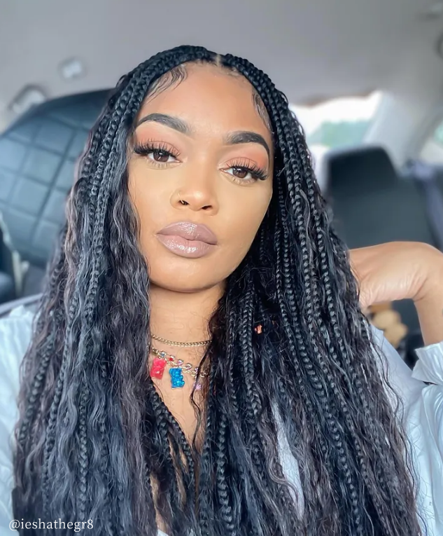 The Complete Guide to Jumbo Box Braids - CurlsQueen