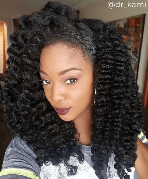 Crochet Senegalese twist .. Protective styles for natural hair