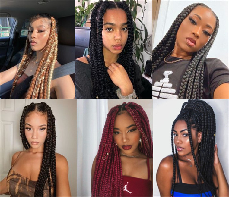 The Complete Guide to Jumbo Box Braids CurlsQueen