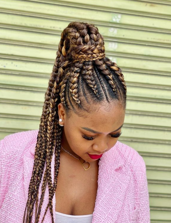 10 best braided ponytail hairstyles for natural hair - CurlsQueen