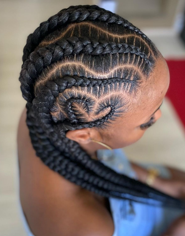 20 2 feed-in braids with designs that are so stylish in 2022