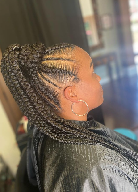 20 2 feed-in braids with designs that are so stylish in 2022 