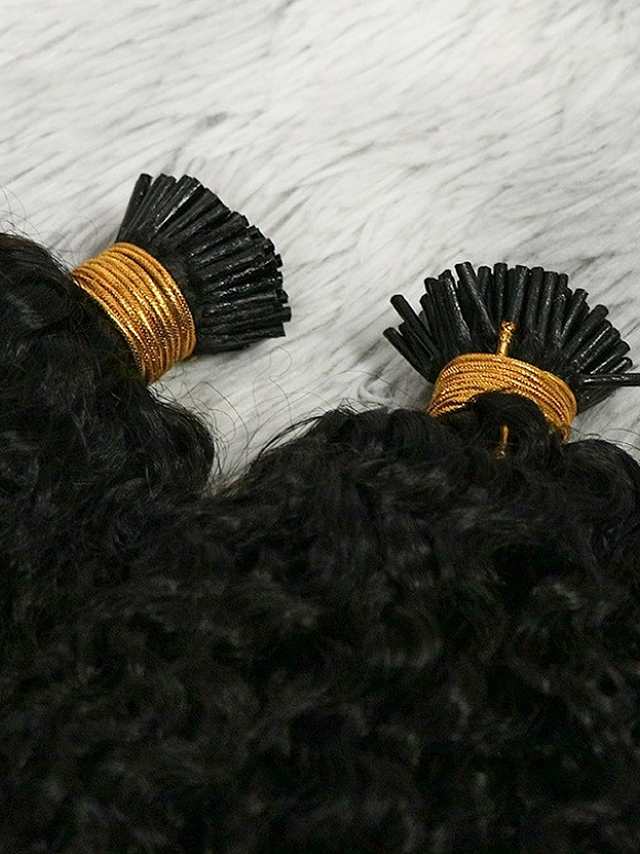 Microlinks - Afro Kinky Coily Beads Weft / Itips Hair Extensions - Home -  CurlsQueen