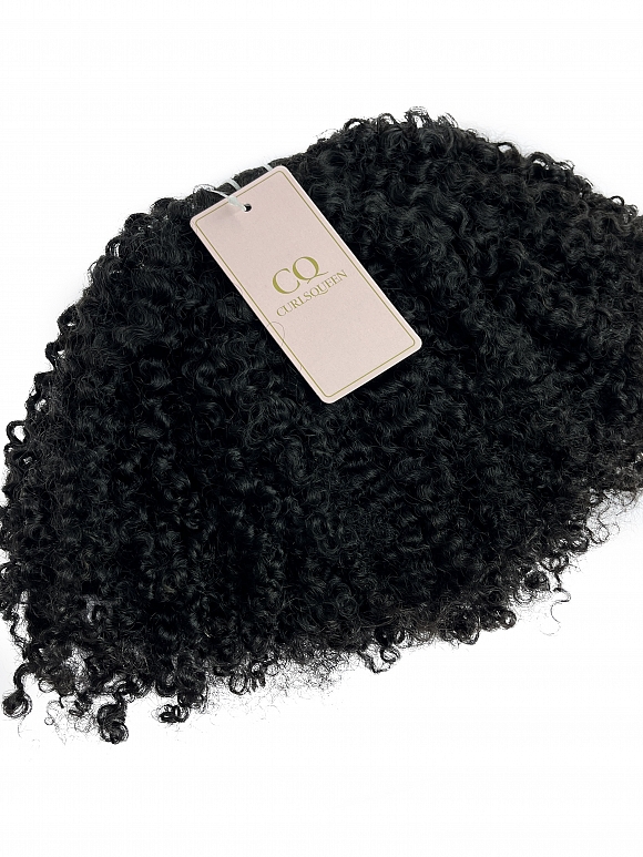 CURLSQUEEN water jerry curly clip in hair extensions