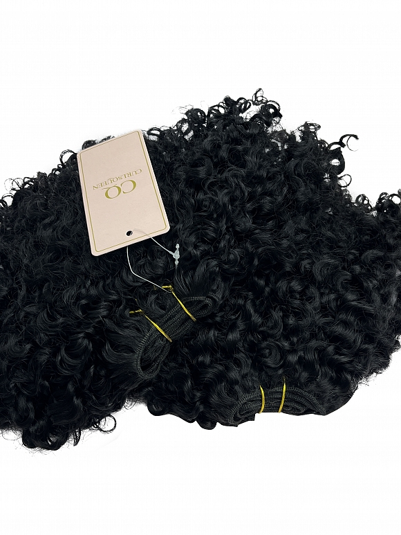 CURLSQUEEN Water kinky curly weft hair extensions