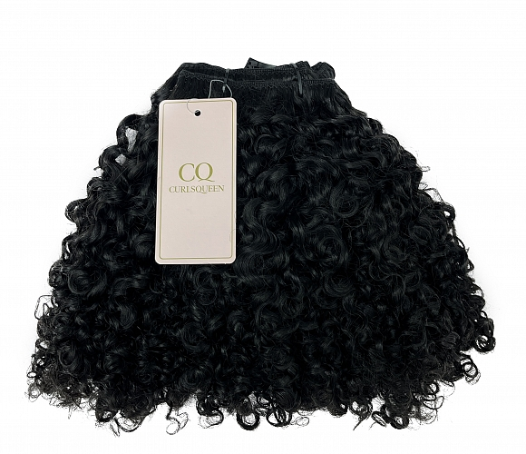 CURLSQUEEN  3b/3c clip-ins, water kinky curly