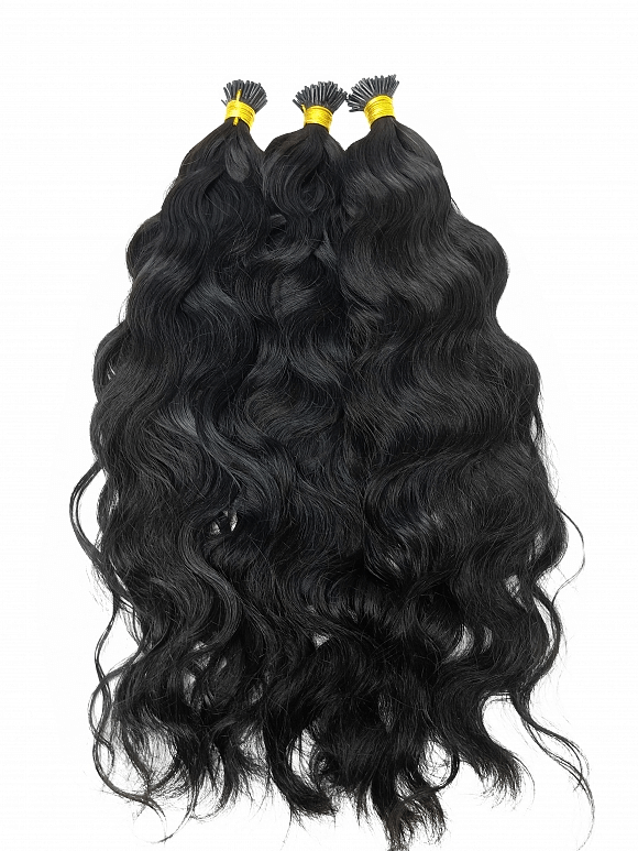 CurlsQueen wavy i tip hair extensions