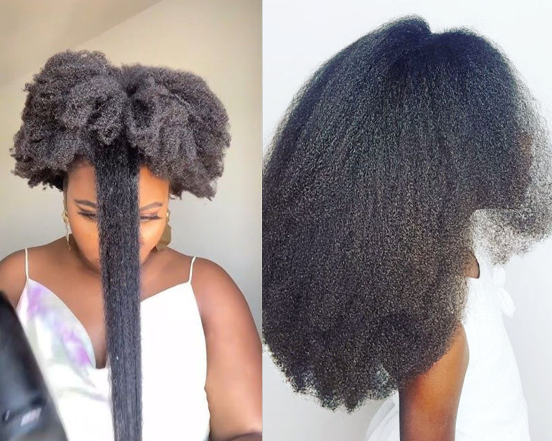 How to blowout 4c hair